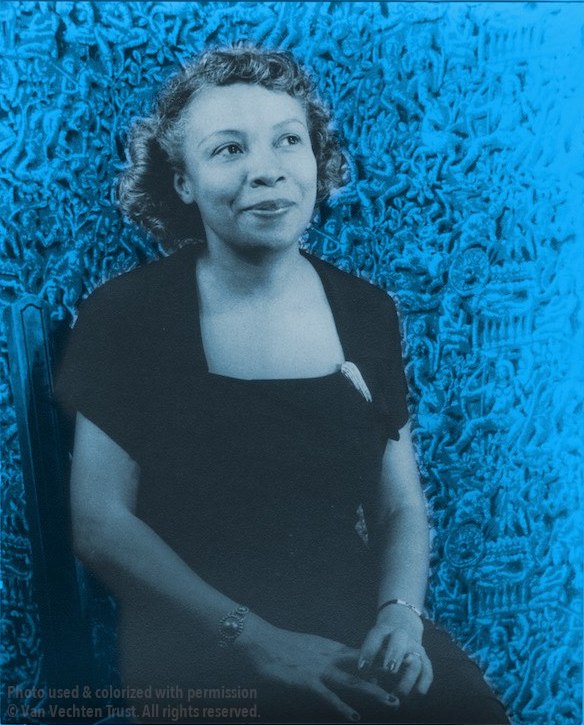 photograph of Dorothy Porter in 1951 by Carl Van Vechten